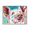 Stupell Industries Brightly Painted Pig Framed Wall Art